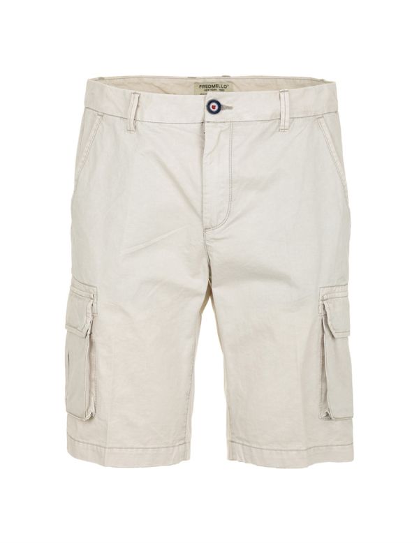 Cargo model bermuda shorts